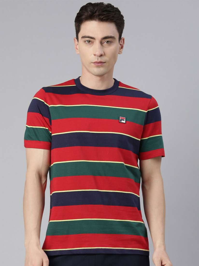 Fila t shirt myntra 2025