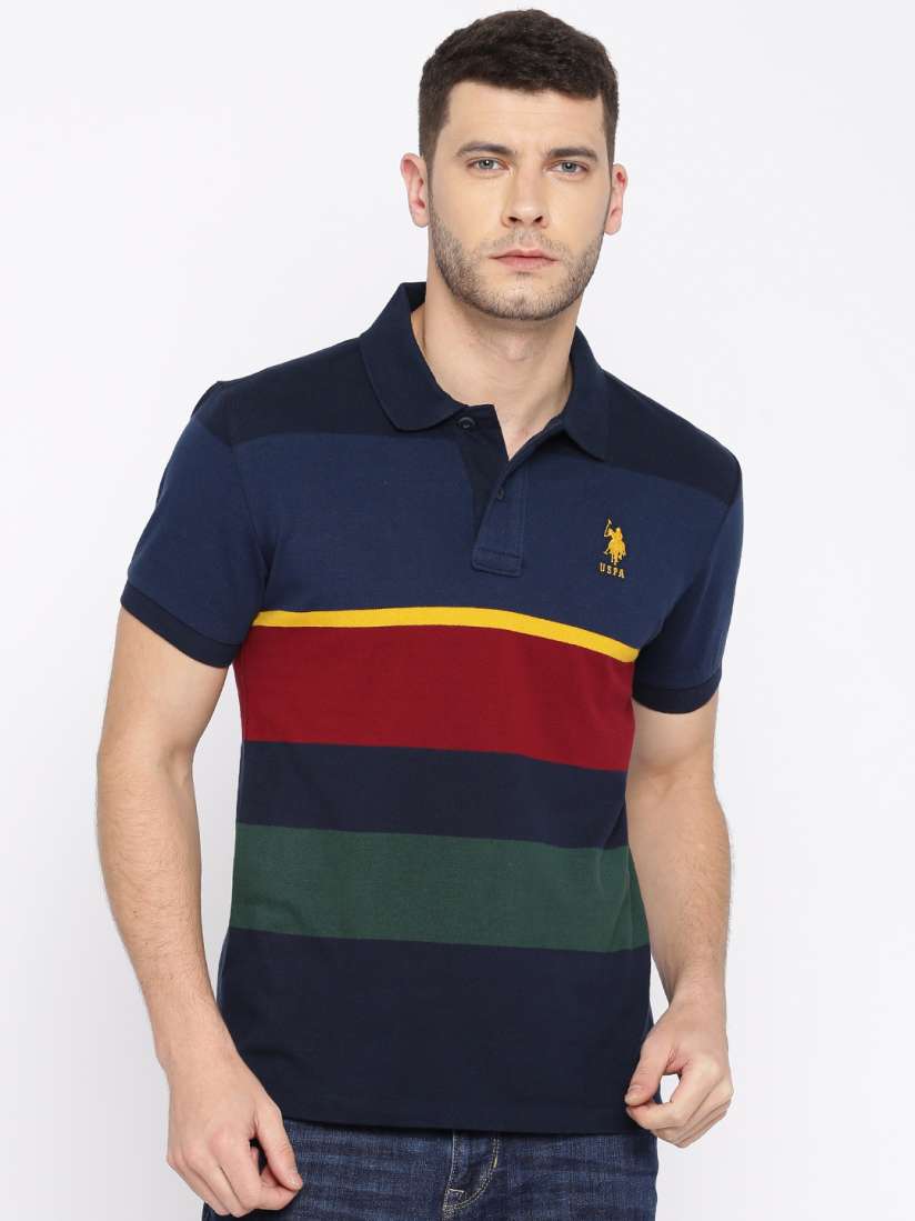 Us polo shirts myntra 2025