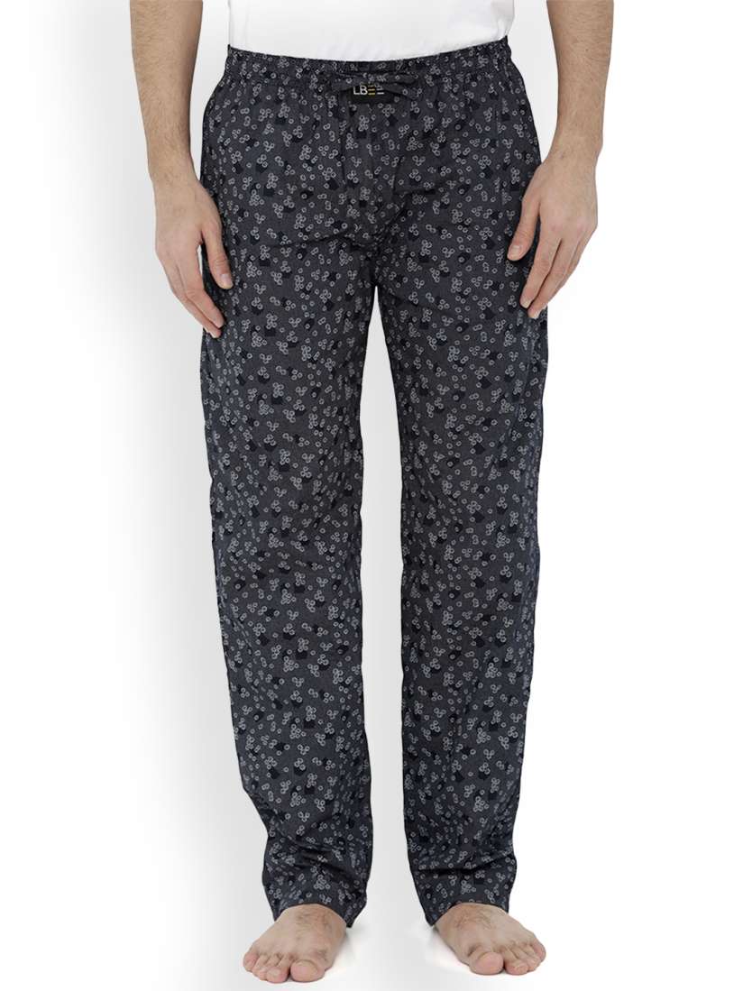 Buy London Bee Men Navy Printed Pyjamas MPLB0084 Lounge Pants for Men 2151823 Myntra