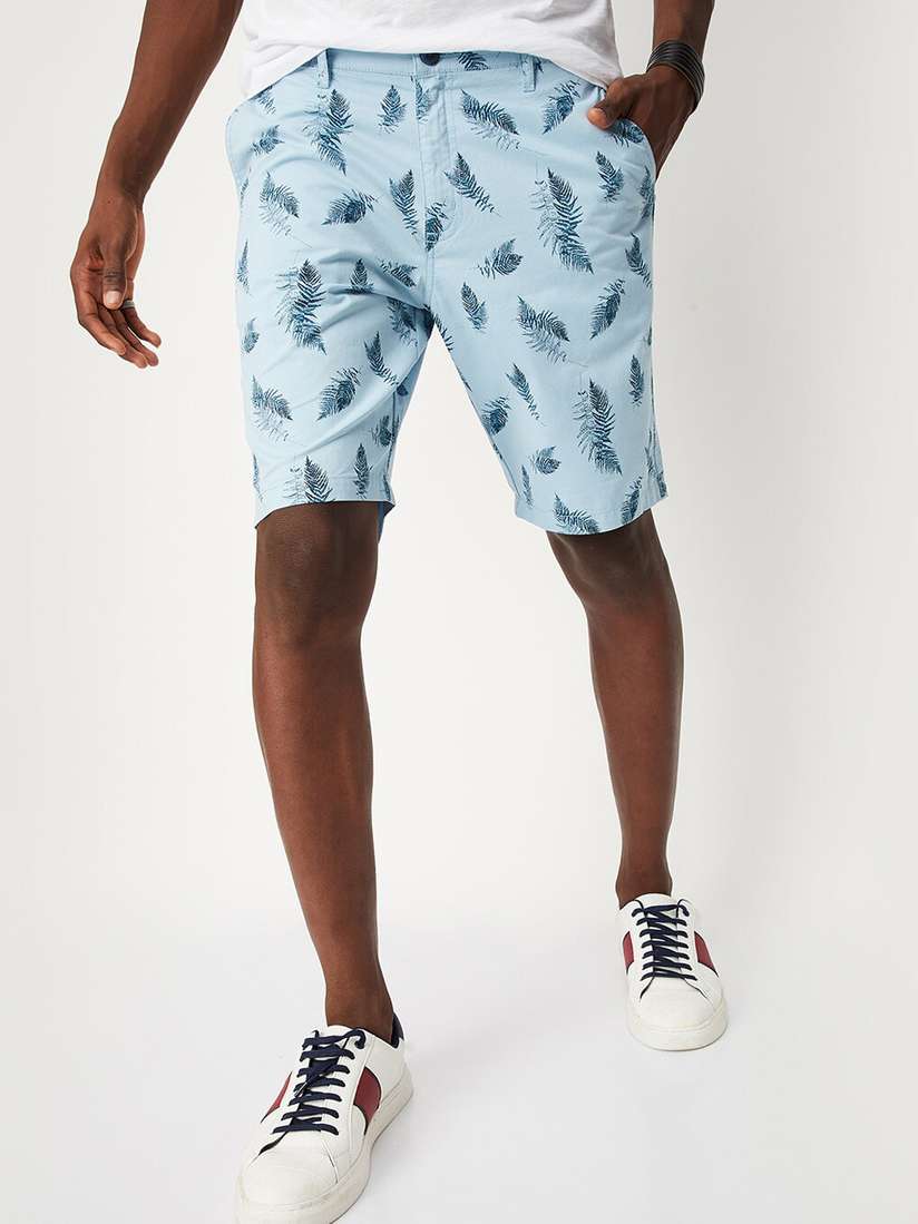 Buy max Men Printed Cotton Shorts Shorts for Men 21518290 Myntra