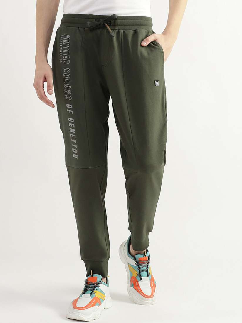Buy United Colors of Benetton Men Printed Cotton Joggers Track Pants for Men 21520828 Myntra