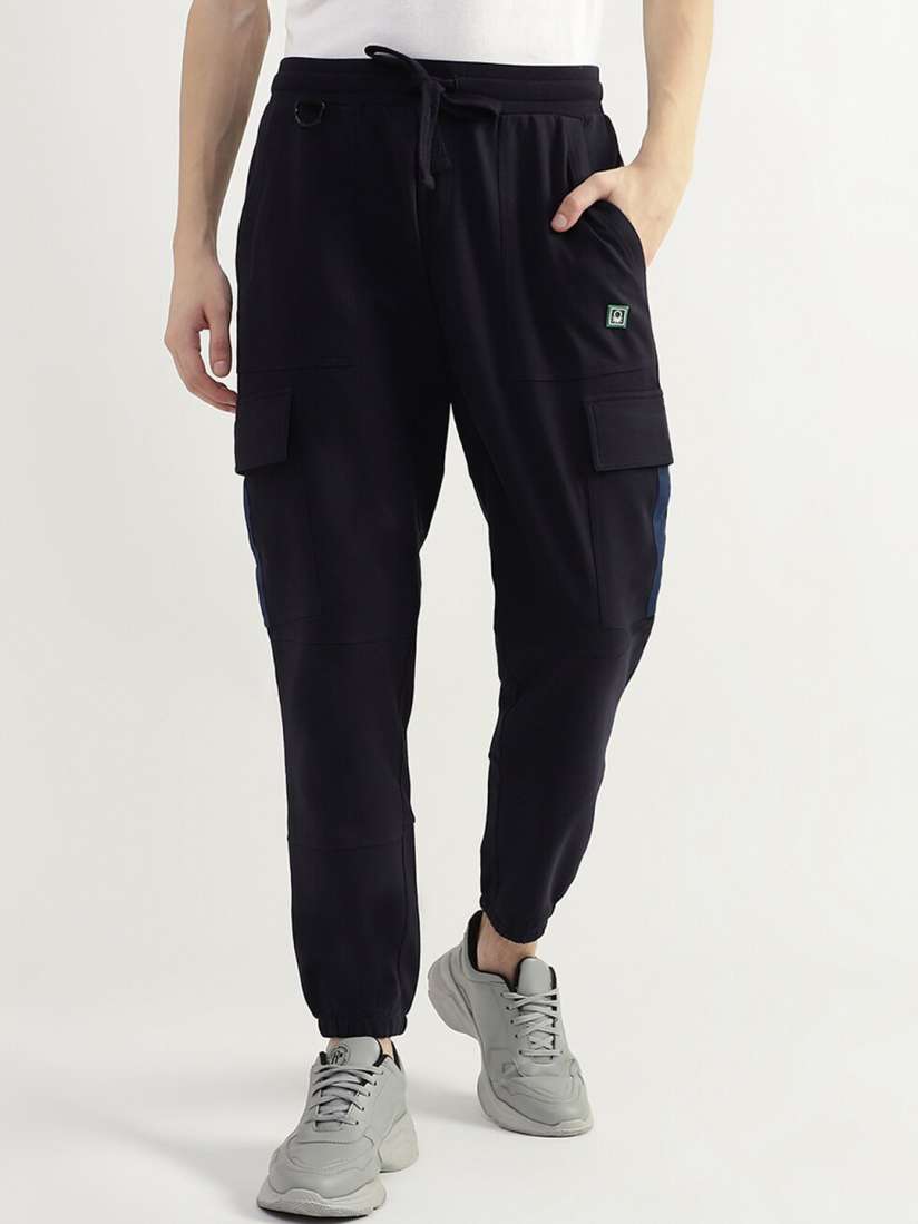 Buy United Colors of Benetton Men Cotton Cargo Pockets Jogger Track Pants for Men 21520878 Myntra