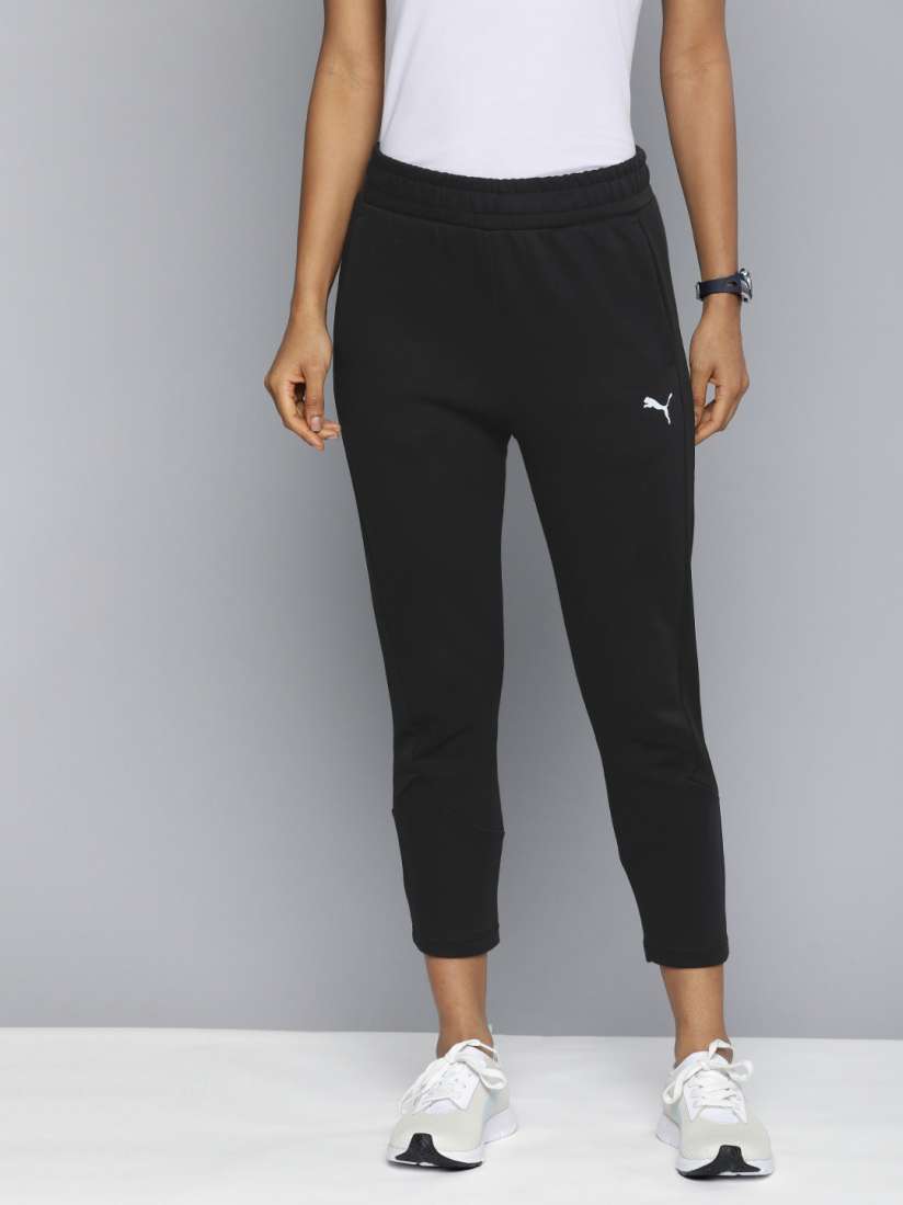 Buy Puma Women EVOSTRIPE Solid High Waist Drycell Track Pants Track Pants for Women 21533214 Myntra