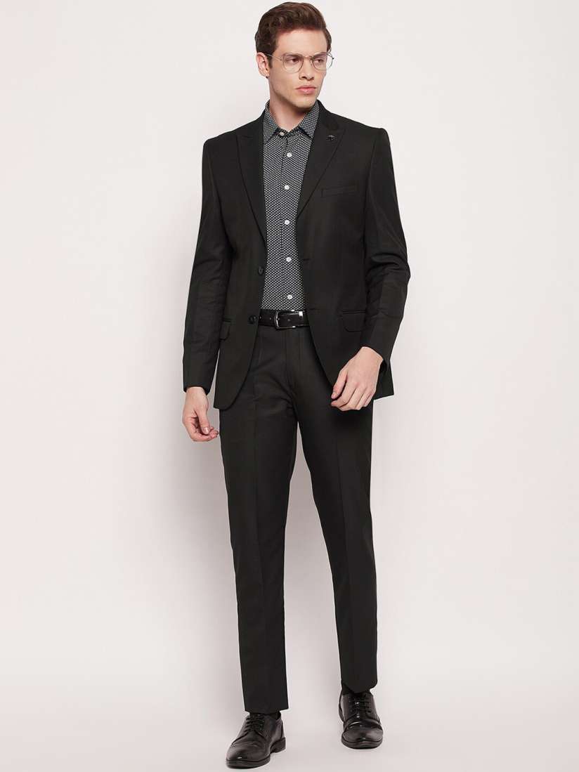 Buy Cantabil Men Single Breasted Slim Fit Two Piece Formal Suit Suits for Men 21533776 Myntra