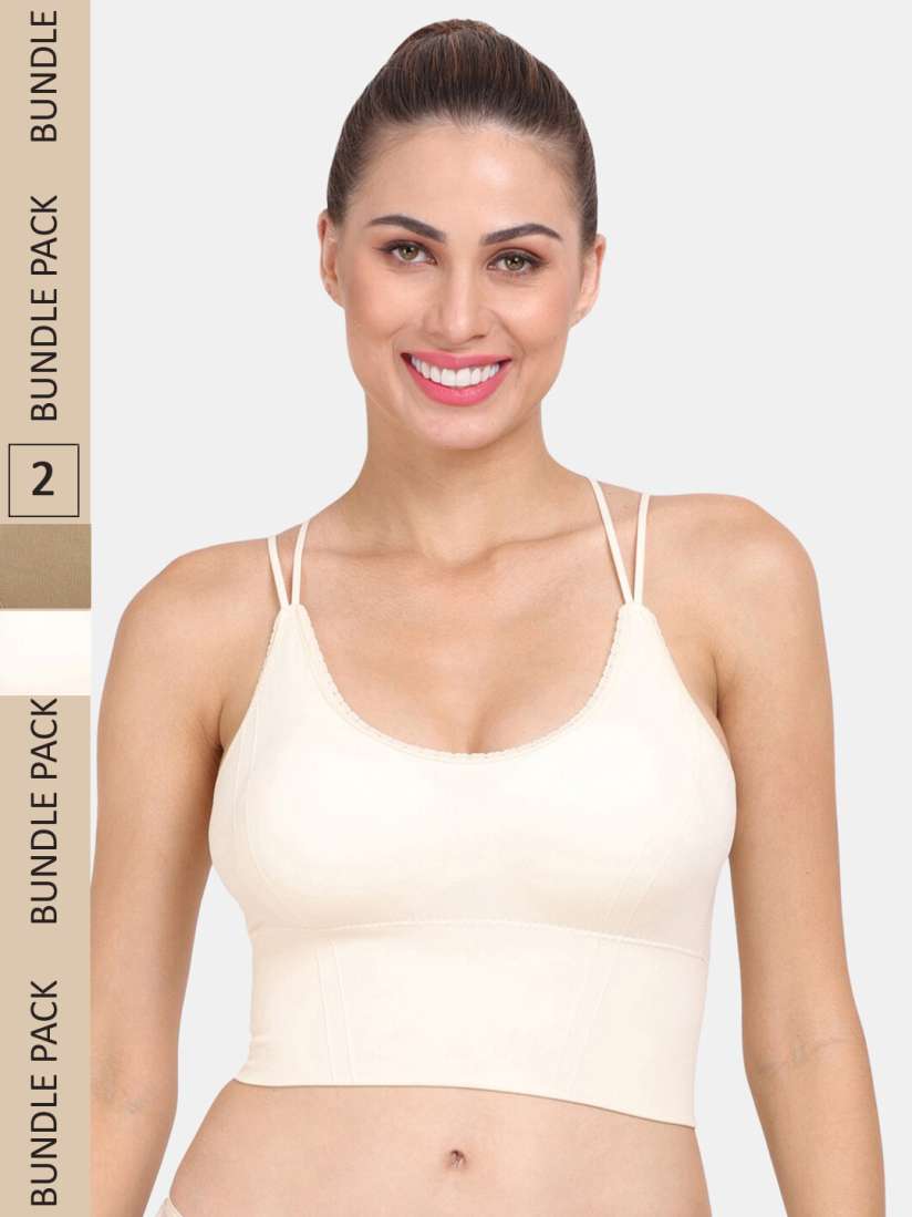Buy Amour Secret Pack Of 2 Seamless Lightly Padded Sports Bra Bra for Women 21534484 Myntra