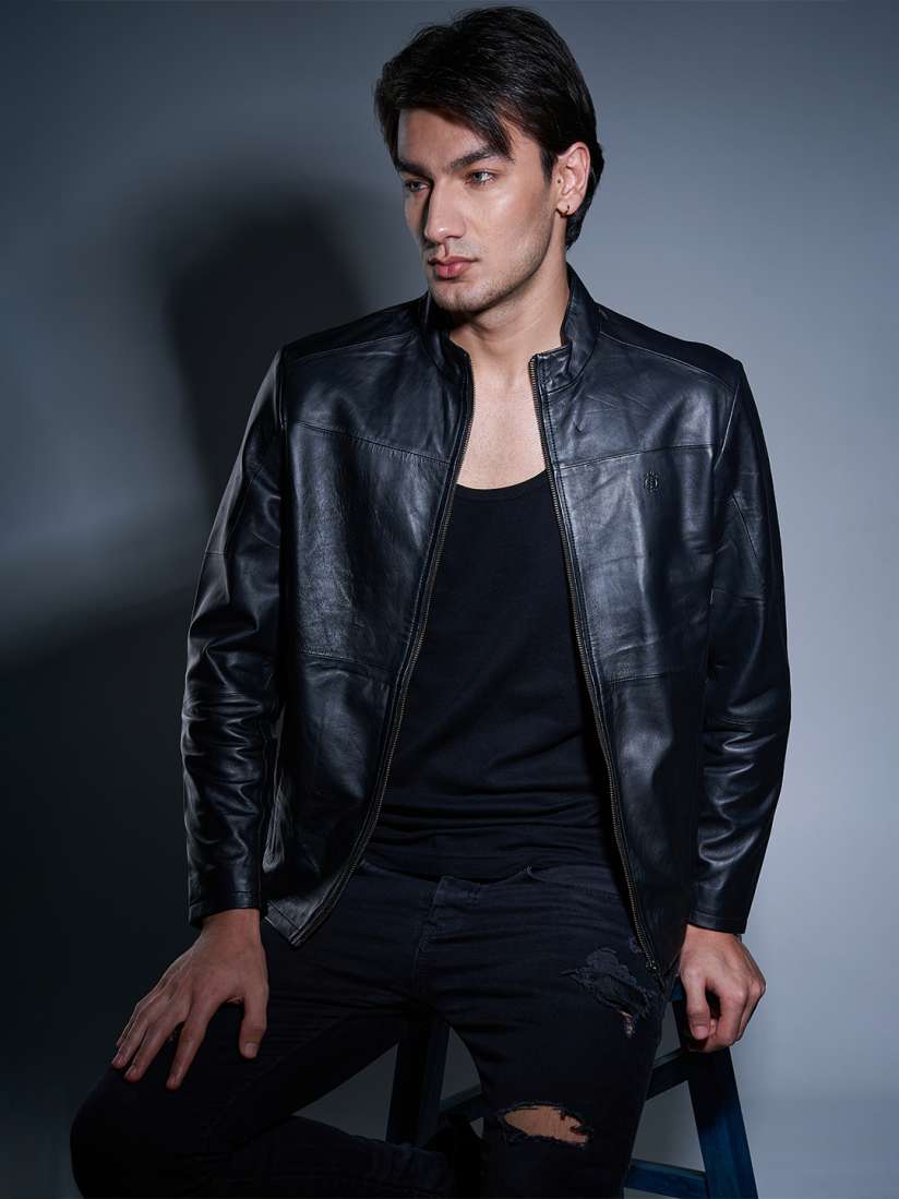 Buy Tortoise Men Lightweight Leather Jacket Jackets for Men 21535760 Myntra