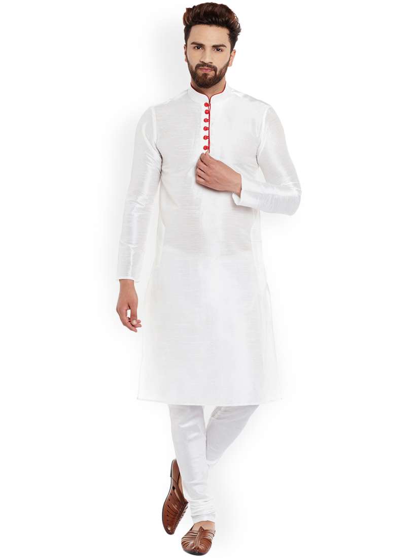 Larwa men's kurta and churidar set hot sale