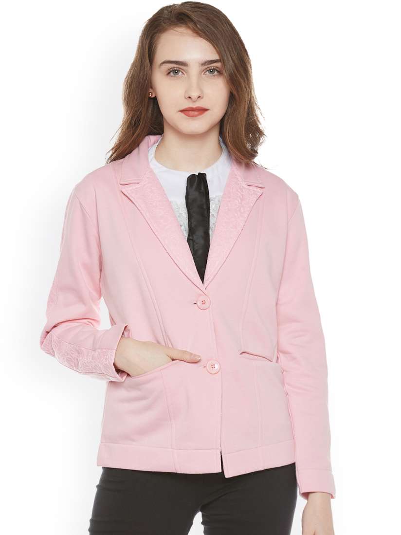 Ladies blazer on myntra sale