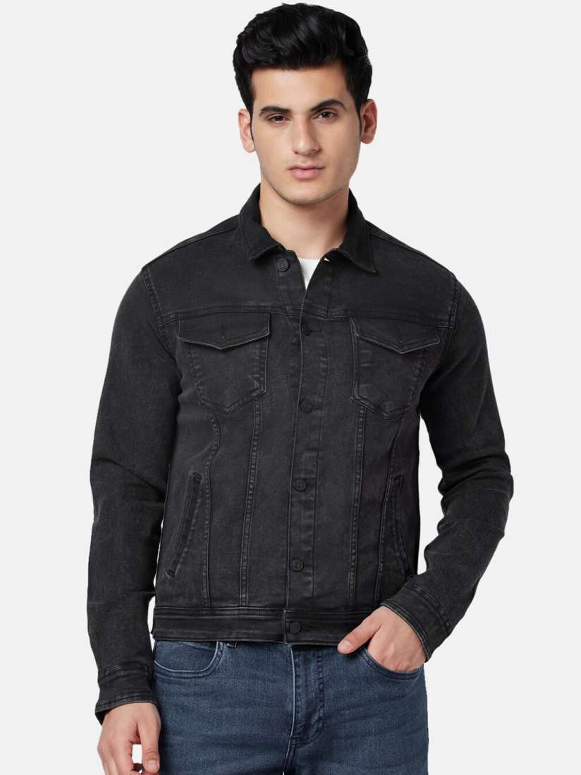 People denim jacket discount
