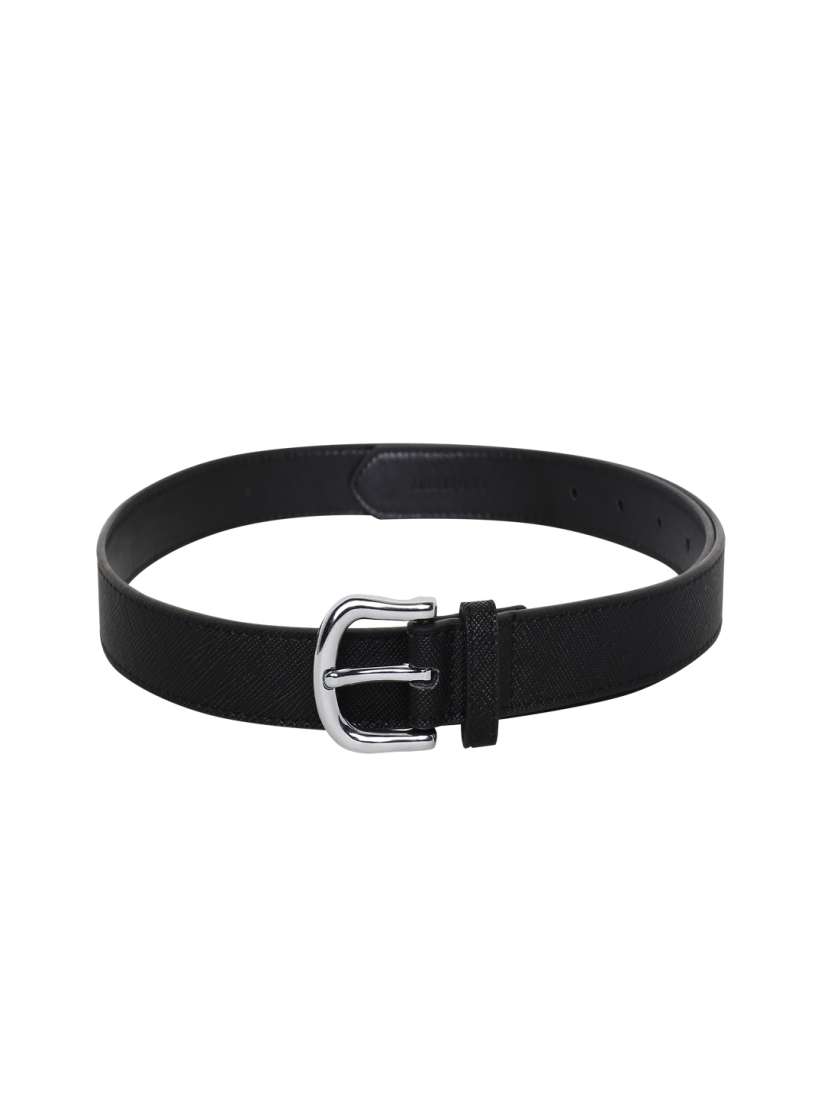 Buy Lino Perros Women Black Textured Belt Belts for Women 2155124 Myntra