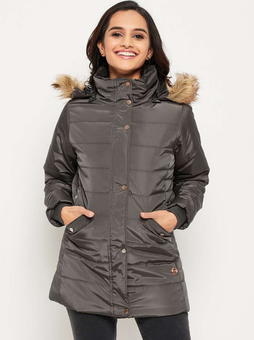 Buy Duke Women Hooded Longline Parka Jacket Jackets for Women 21562994 Myntra