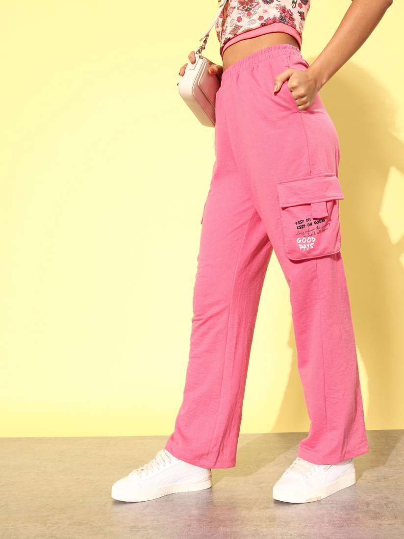 Buy Kook N Keech Women Solid Oversized Track pants Track Pants for Women 21565382 Myntra