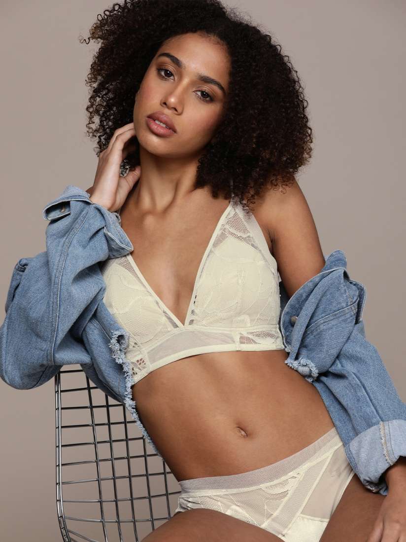 Calvin klein bra lace clearance