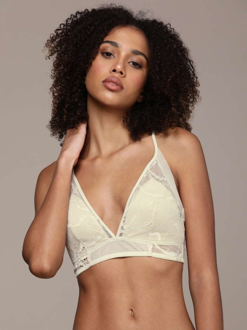 Calvin klein floral bralette outlet