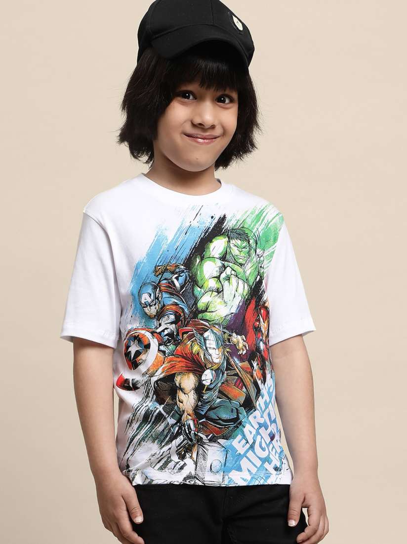 Avengers printed t shirts best sale