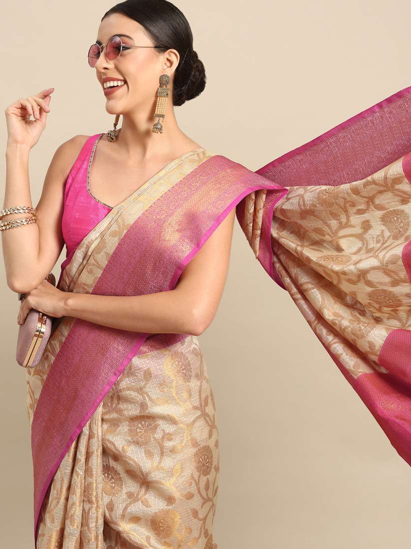 Myntra saree collection cheap