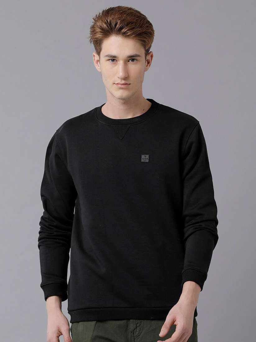 Buy Voi Jeans Men Fleece Sweatshirt Sweatshirts for Men 21583218 Myntra