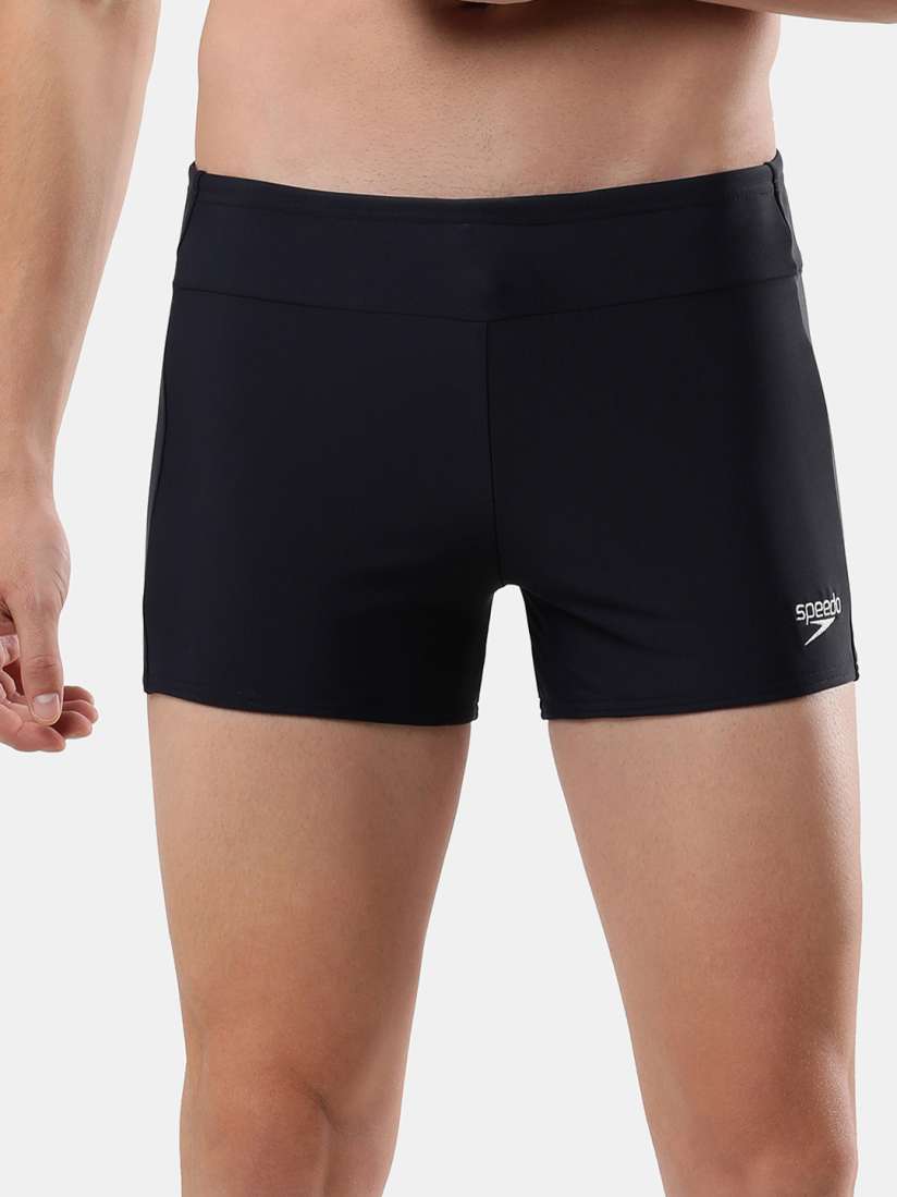Skinny fit swim shorts sales