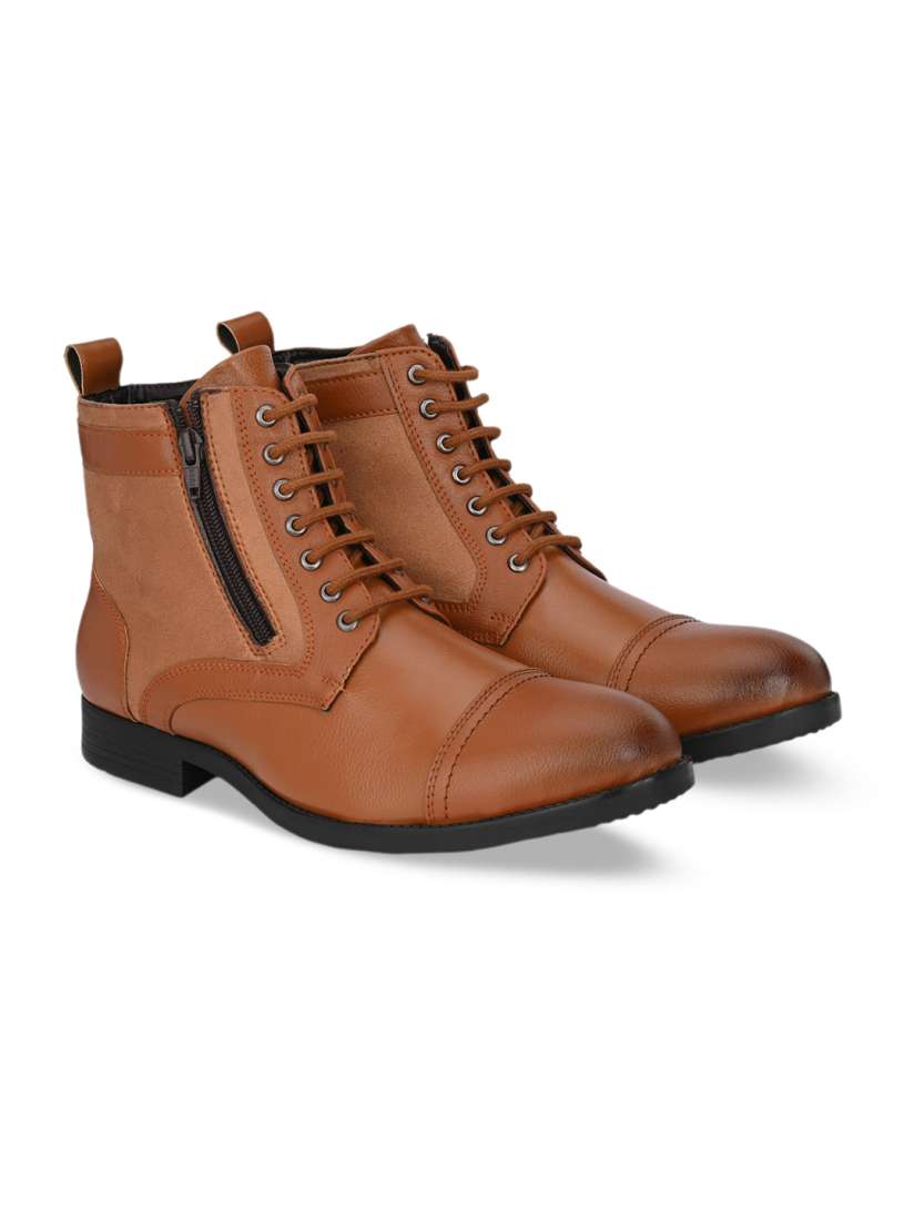 Buy The Roadster Co. Men Mid Top Regular Boots Boots for Men 21588428 Myntra