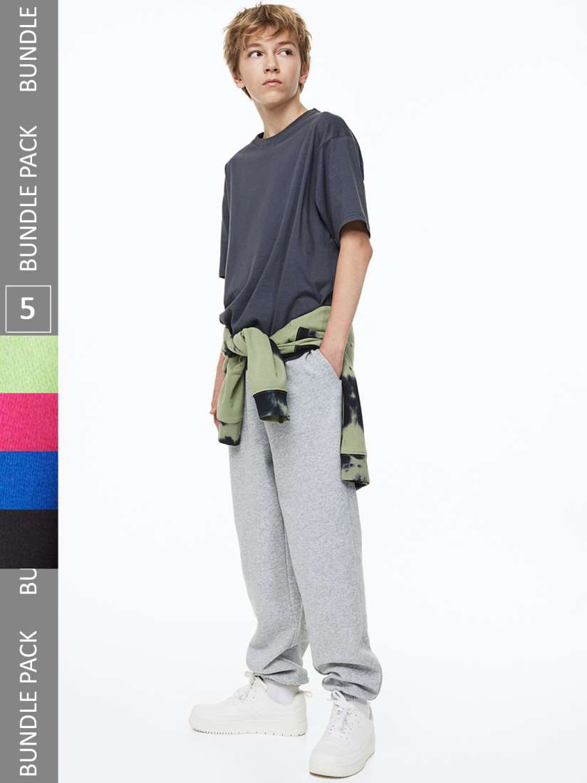 Buy H M Boys Loose Fit Joggers Track Pants for Boys 21590852 Myntra