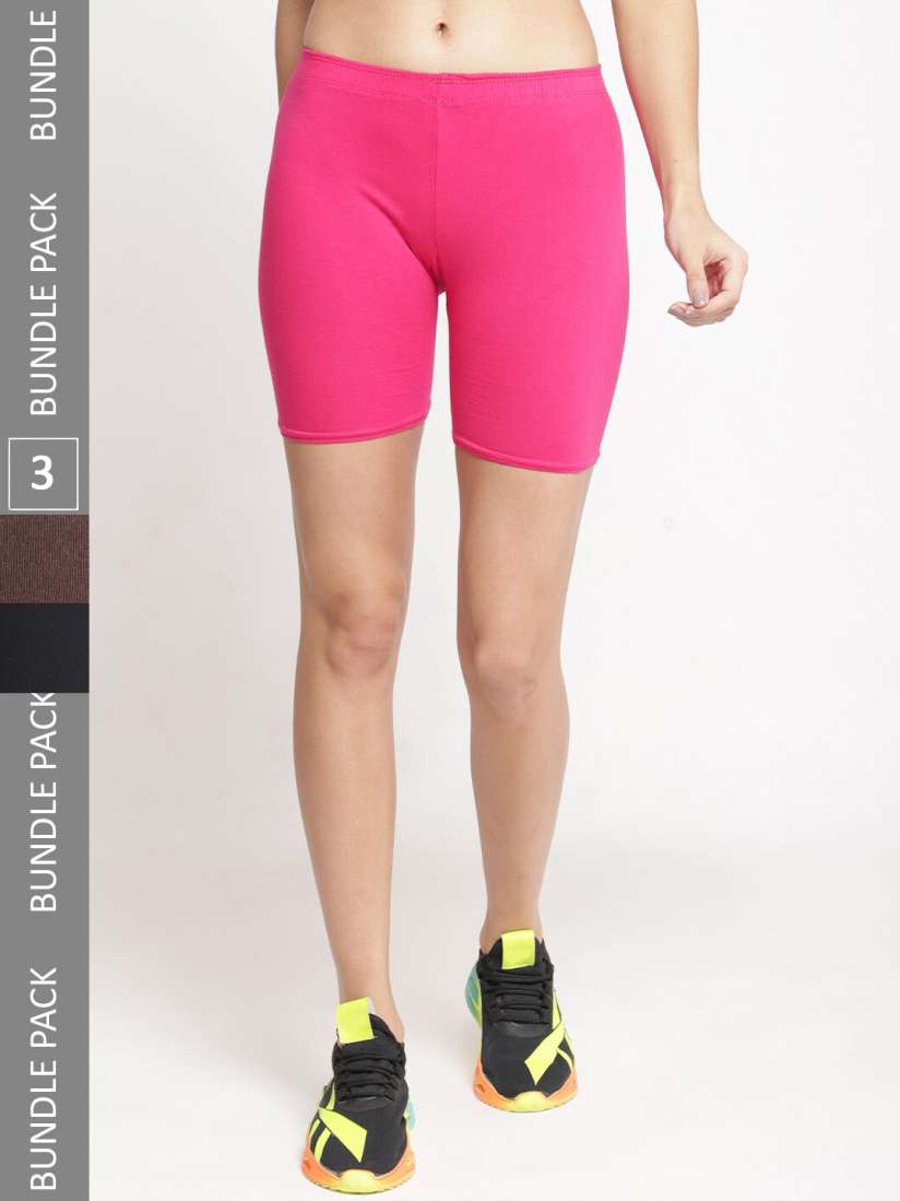 Lycra sports shorts top