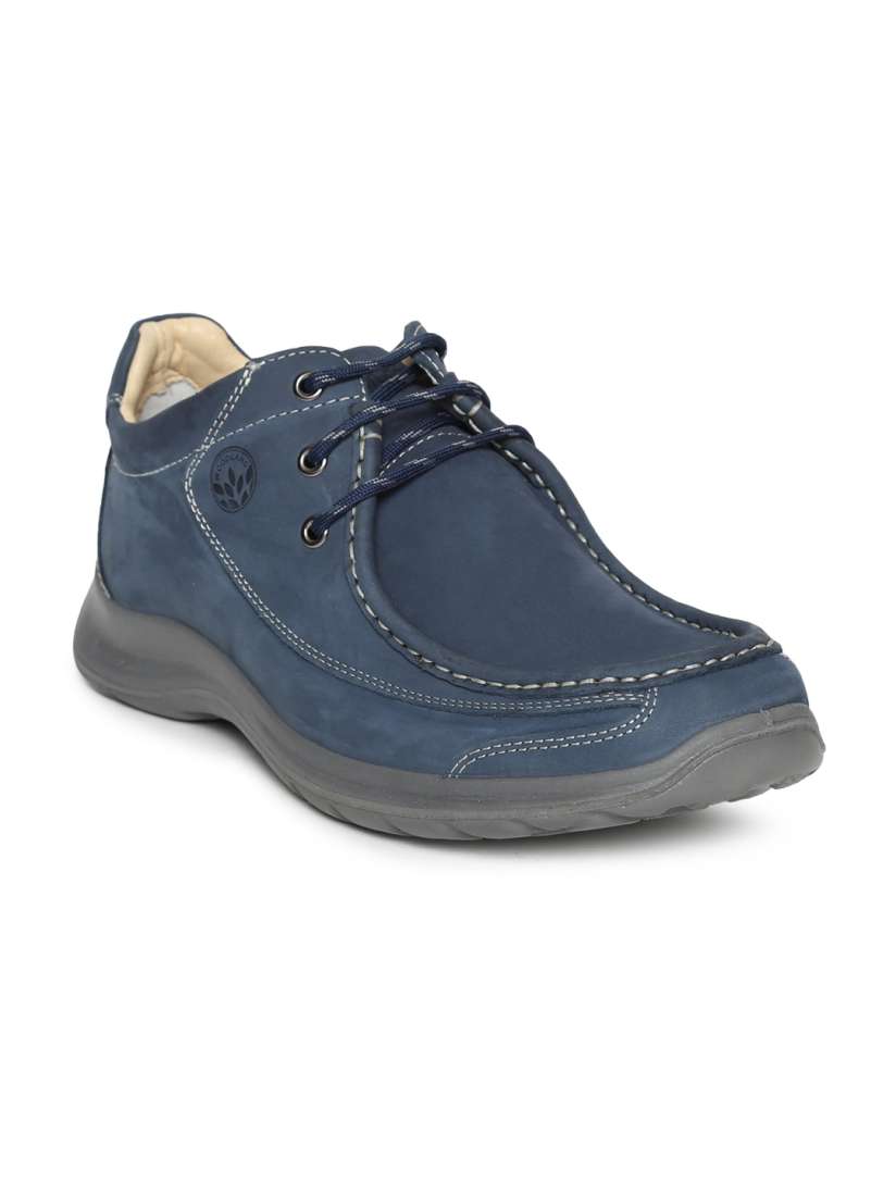 Buy Woodland Men Navy Blue Derbys Casual Shoes for Men 2159186 Myntra
