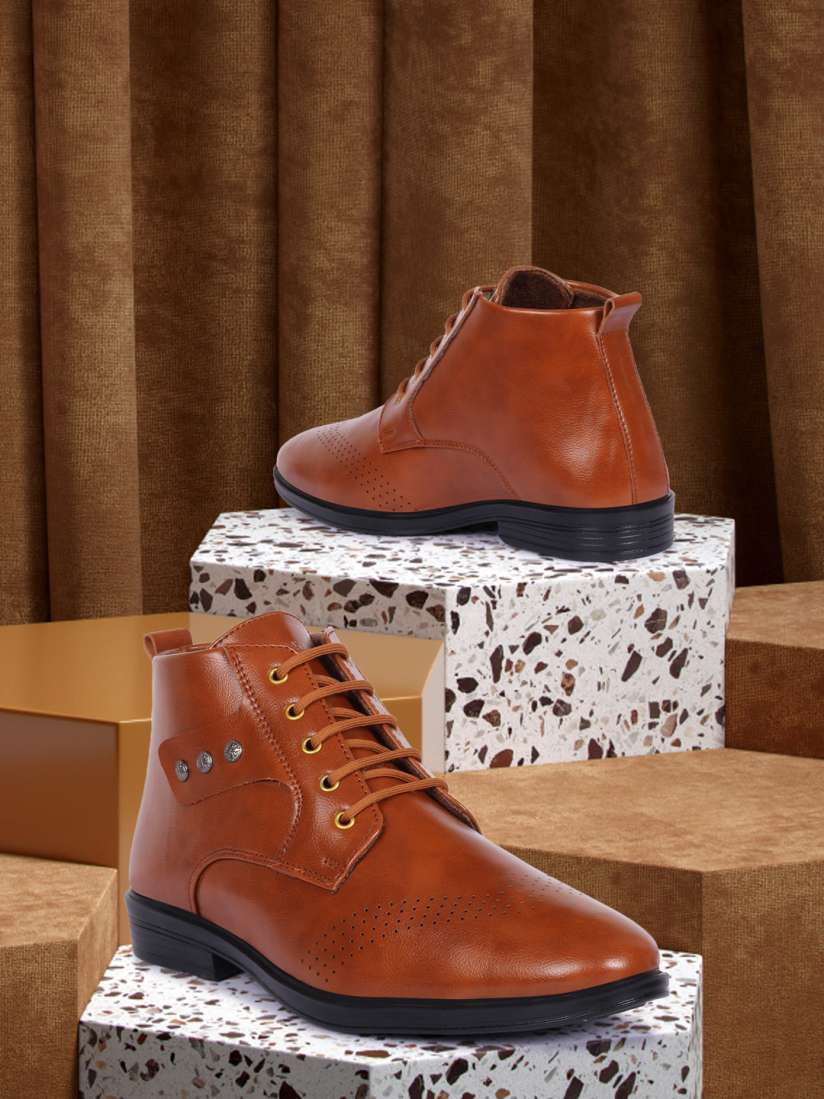 Buy Longwalk Men Lace Ups Mid Top Formal Shoes Formal Shoes for Men 21595316 Myntra