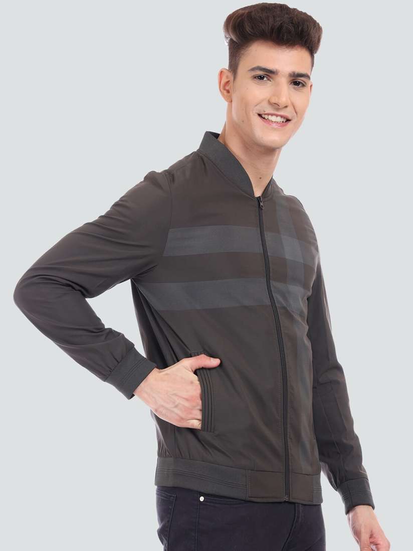 Buy YOUNG CLUB CLASSIC Men Striped Wool Lightweight Bomber Jacket Jackets for Men 21598182 Myntra