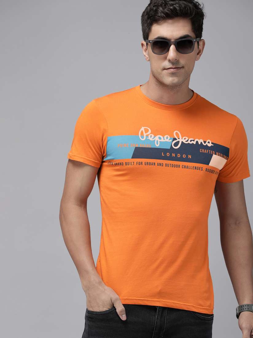 Pepe jeans t shirt myntra shop