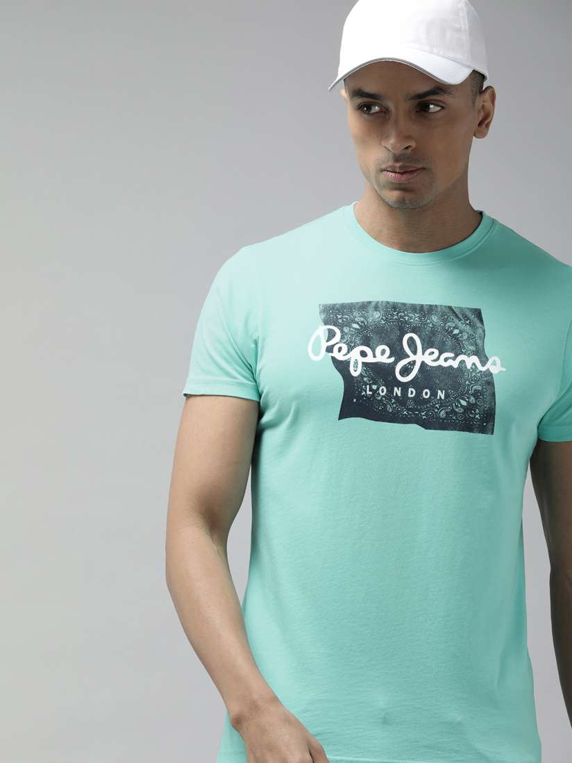 Pepe jeans t shirt myntra shop