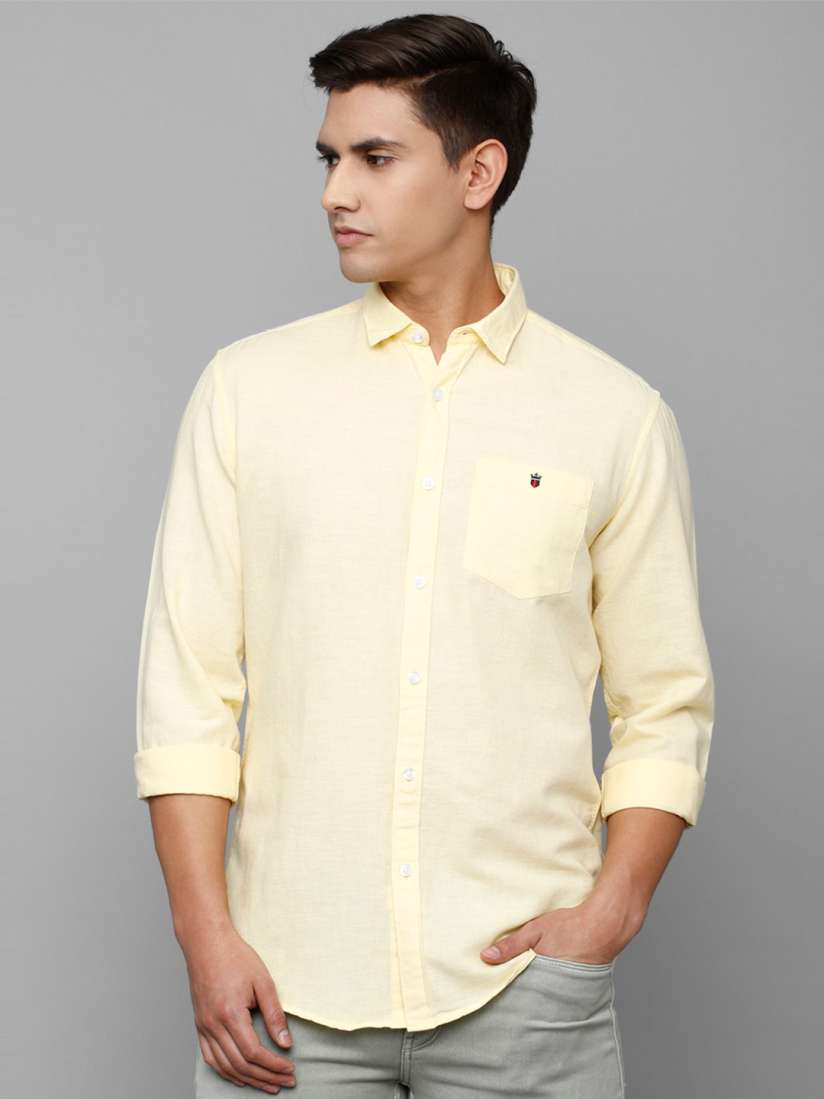 Louis philippe white linen shirts store