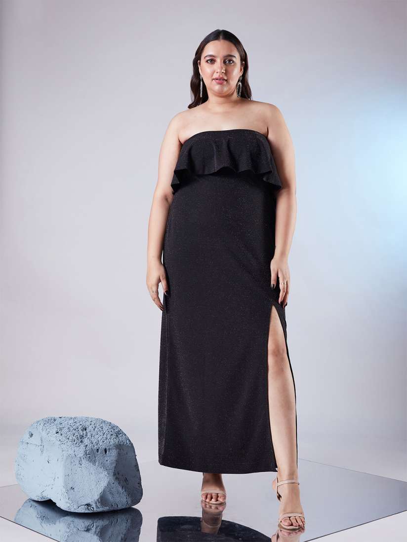 Buy 20Dresses Plus Size Strapless Maxi Dress Dresses for Women 21615938 Myntra
