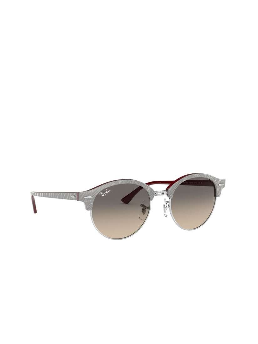 Half rim round sunglasses online