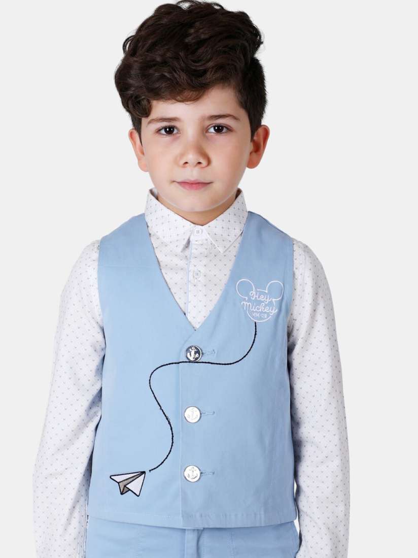 Boys casual waistcoat discount