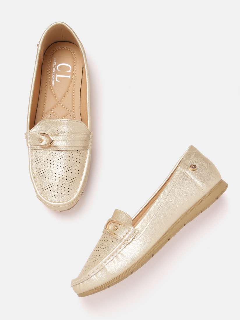 Buy Carlton London Women Perforated Loafers Casual Shoes for Women 21624402 Myntra