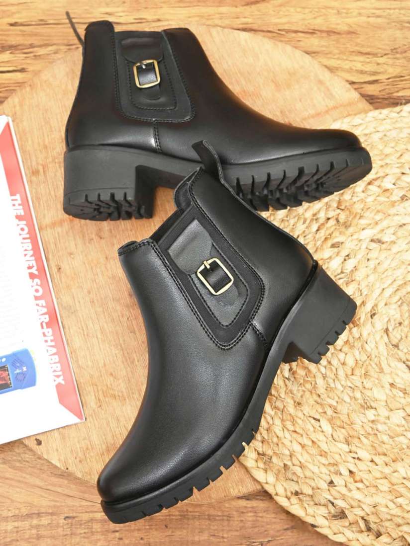 Buy Fentacia Women Block Heeled Regular Boots Boots for Women 21626068 Myntra