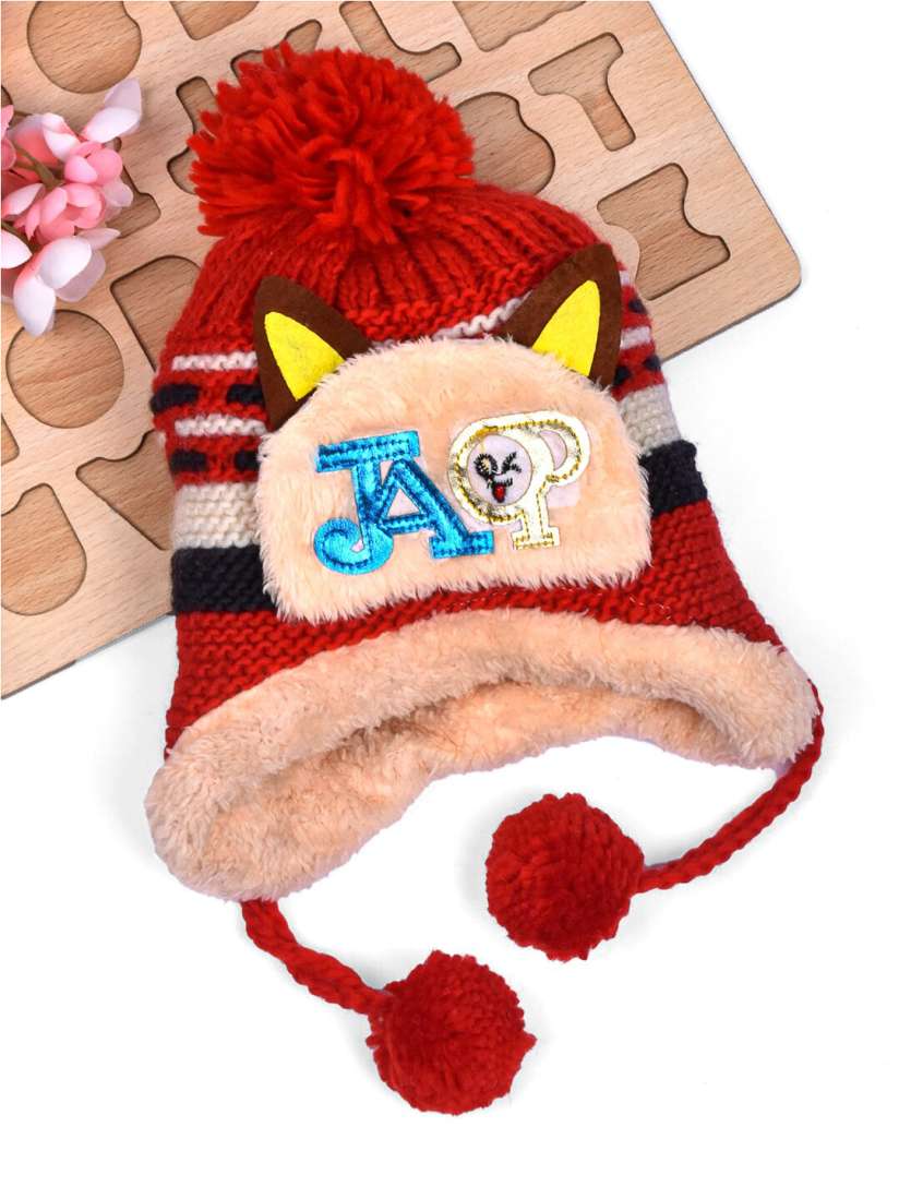 Buy Moms Home Kids Woolen Caps Caps for Unisex Kids 21636908 Myntra