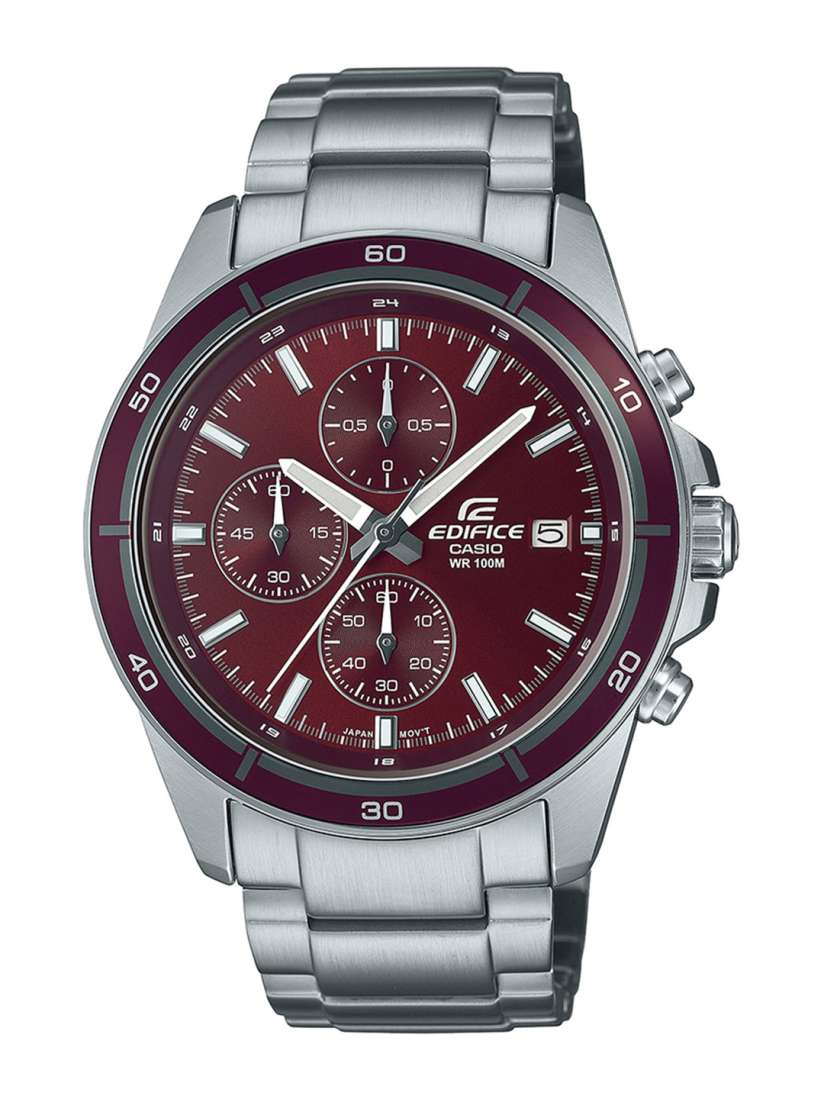 Buy CASIO Edifice Men Stainless Steel Bracelet Straps Analogue Chronograph Watch Watches for Men 21637550 Myntra