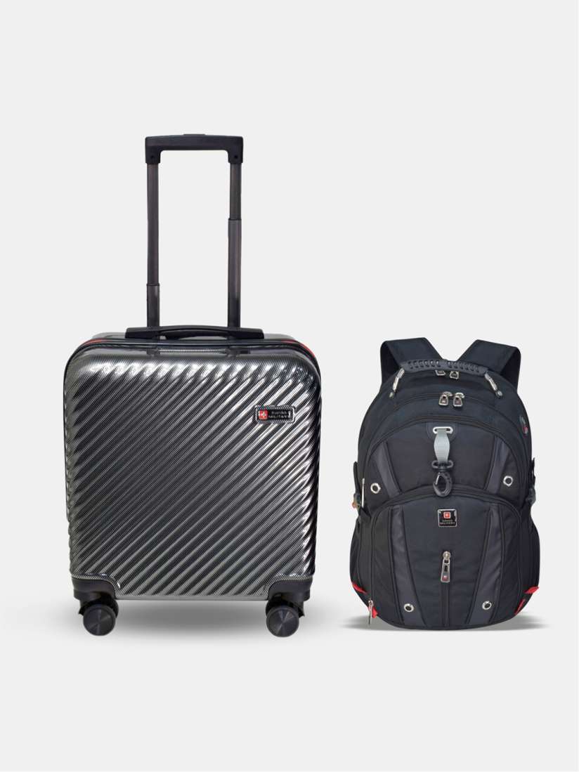 Laptop overnighter trolley bag swiss military best sale