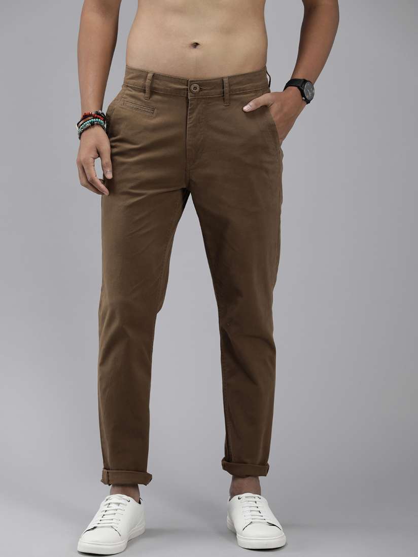 Buy The Roadster Lifestyle Co. Men Casual Trousers Trousers for Men 21641720 Myntra