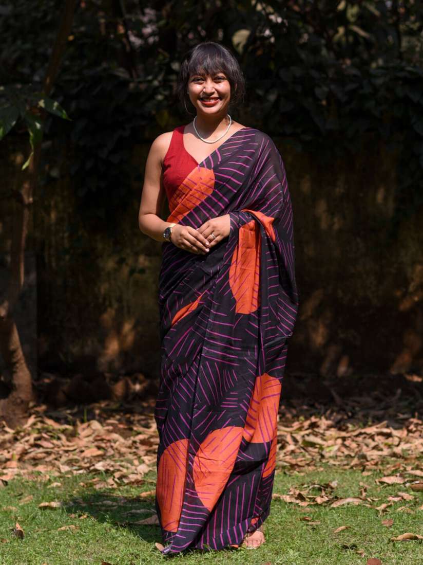 Myntra cotton sarees online shopping online
