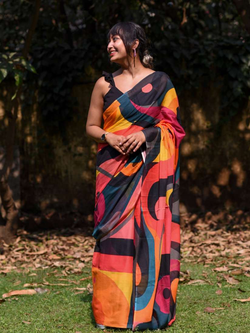 Myntra pure cotton sarees best sale