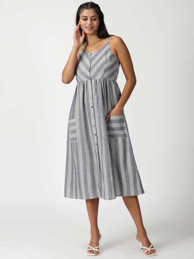 Myntra cotton dresses discount