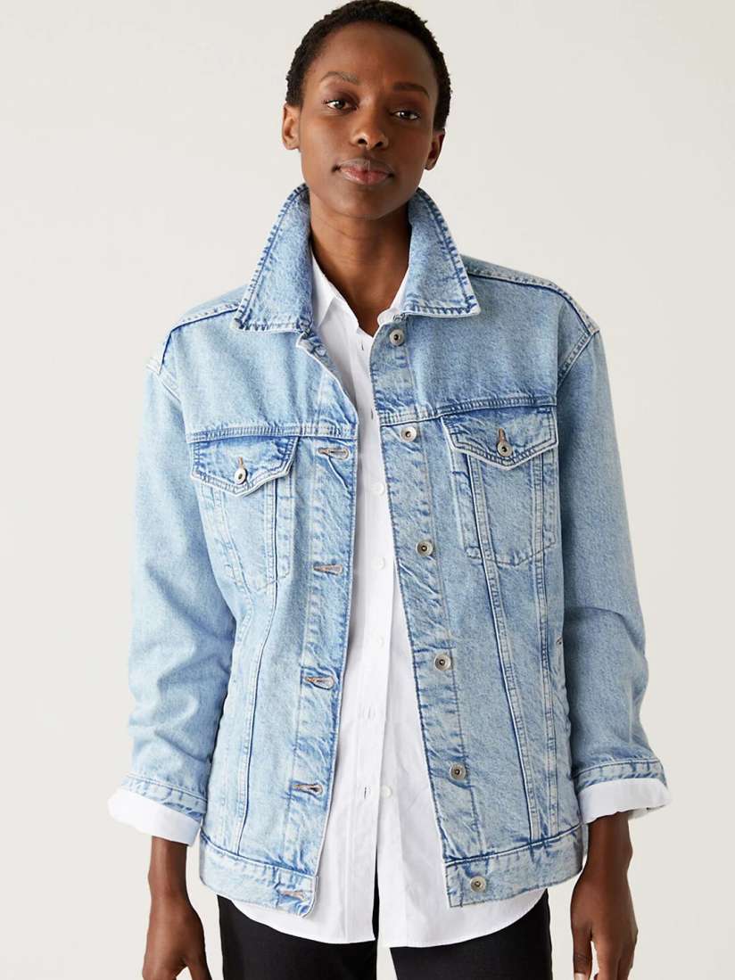 Marks and spencer ladies denim jacket hotsell