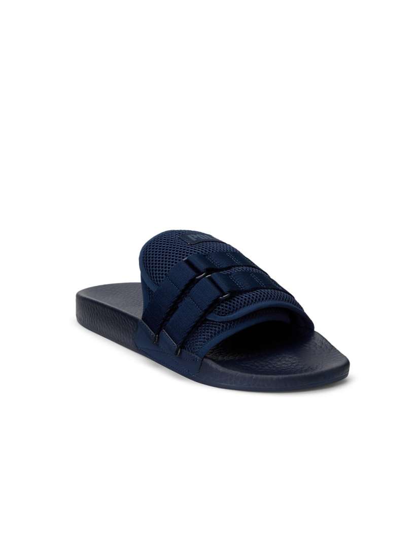 Grey ralph lauren sliders online