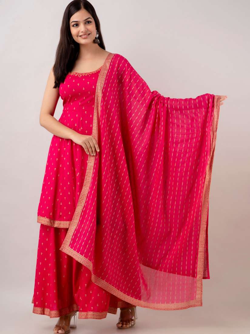 Sharara set myntra top