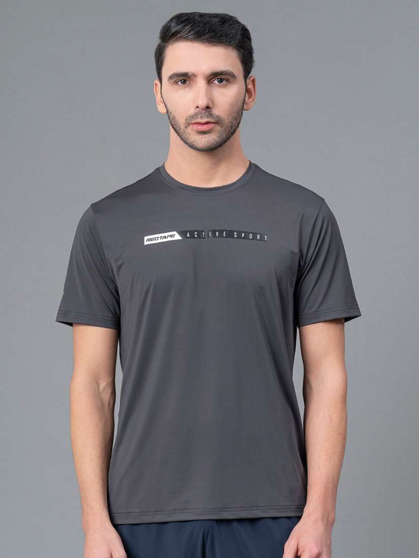 Buy Red Tape Men Brand Logo Printed Activewear T shirt Tshirts for Men 21670050 Myntra