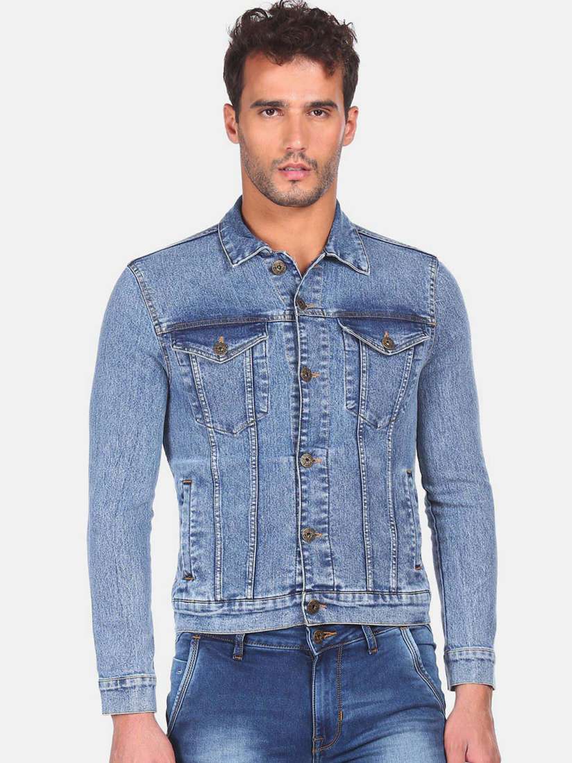 Flying machine jeans jacket sales