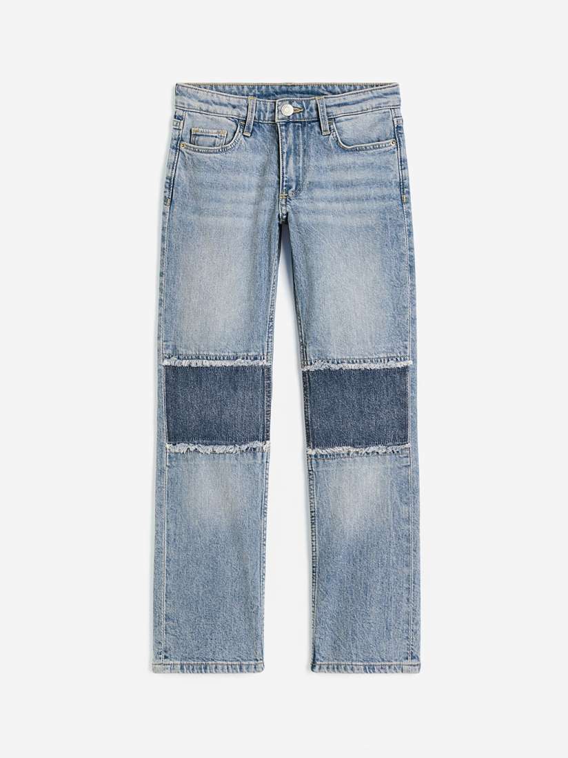 Buy H M Girls Straight Leg Low Jeans Jeans for Girls 21717116 Myntra