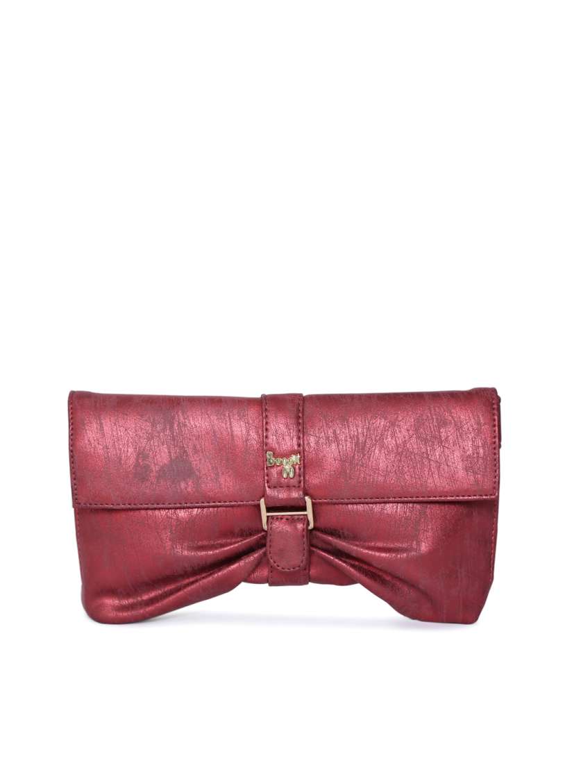 Buy Baggit Red Textured Clutch Clutches for Women 2171831 Myntra